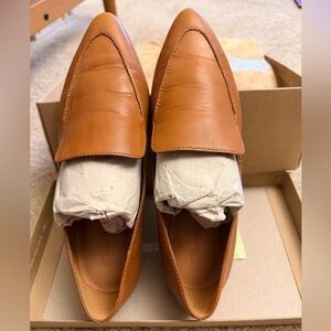 Madewell Loafer Flats Tan/size 8